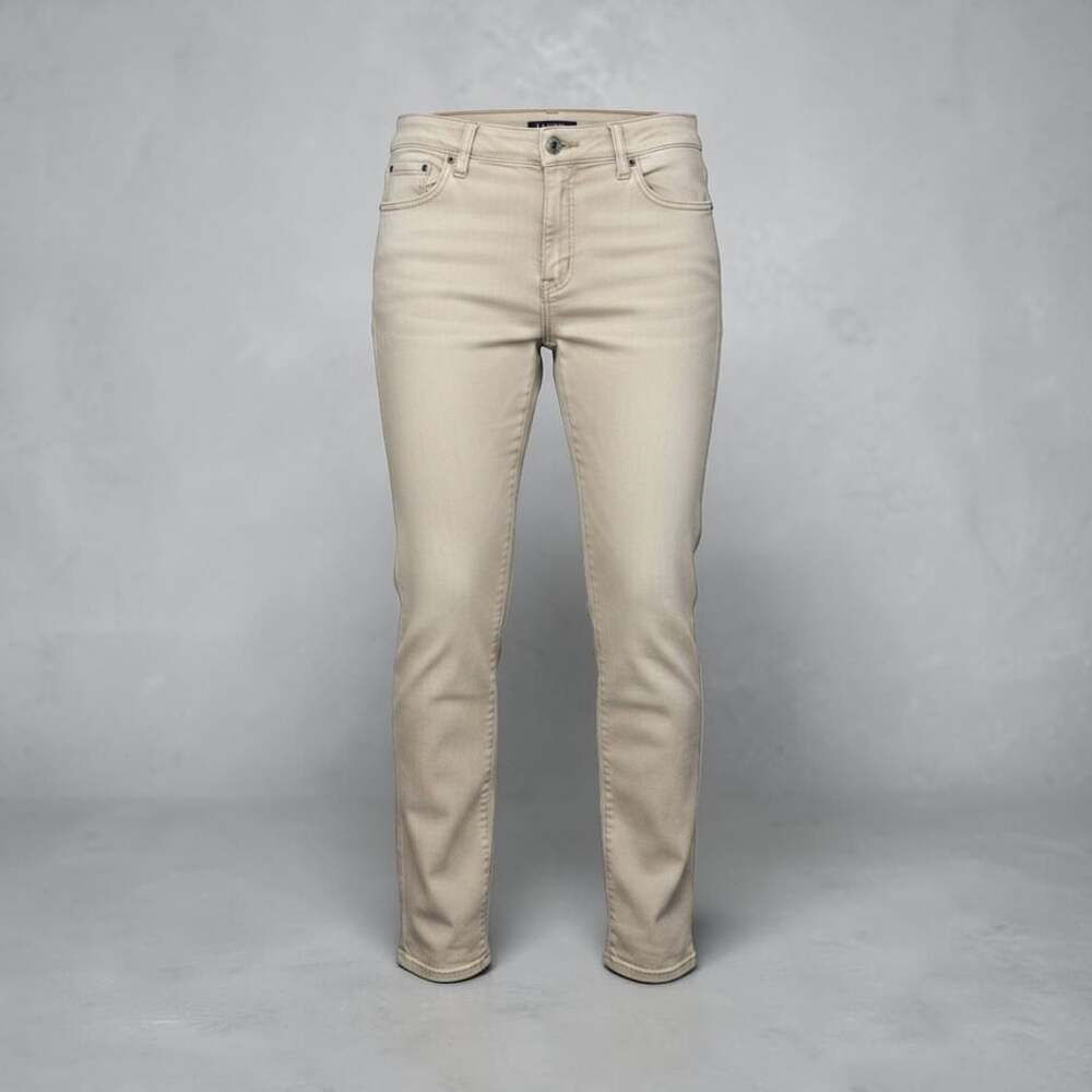 Ralph Lauren Beige Straight Fit Jeans